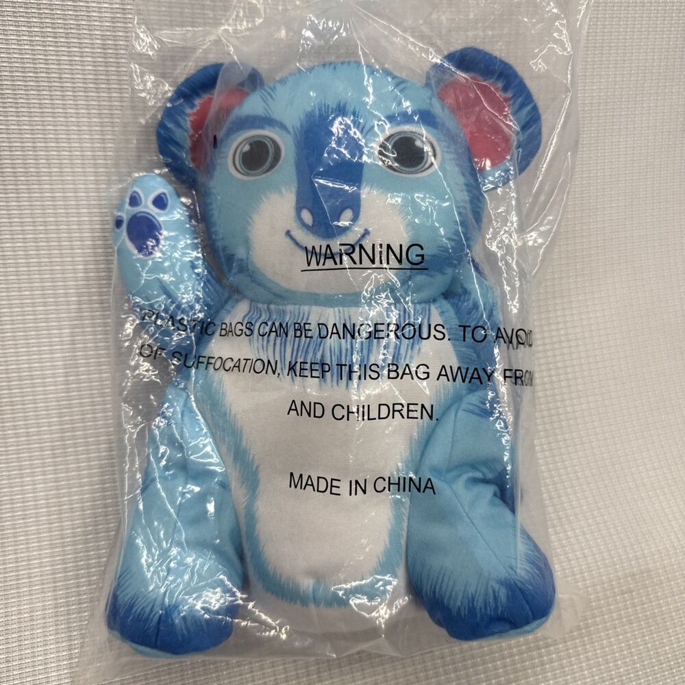 Vintage 2000 Olympics Texaco Inside-Outback Aniballs Plush Stuffed Koala - NIB